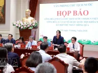 Laws proclaimed, paving way for national breakthrough development in new era
