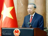 Top leader calls for building ecological civilisation, green Vietnam, and peaceful, sustainable ocean