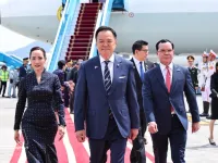 Thai Prime Minister arrives in Hanoi for official visit, attendance at ASEAN Future Forum
