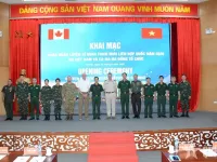 Vietnam, Canada co-host UN staff officer training course