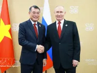Prime Minister meets with Russian President