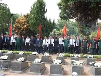 Remains of 18 Vietnamese martyrs repatriated from Cambodia laid to rest in Gia Lai