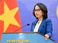 Ministry of Foreign Affairs updates on rescue efforts after Khoi Nguyen 18 vessel sinks at sea