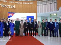 President of Cambodian National Assembly visits Viettel Group