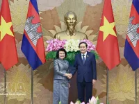 Top Vietnamese, Cambodian legislators reaffirm commitment to deepening bilateral ties