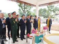 Vietnam pays tribute to fallen heroes in Laos on War Invalids and Martyrs' Day