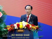 Top leader attends opening of 33rd Diplomatic Conference