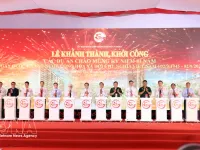 Major projects launched, inaugurated nationwide ahead of National Day