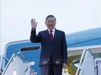 Vietnam’s top leader arrives in New York for UNGA 81 High-Level General Debate