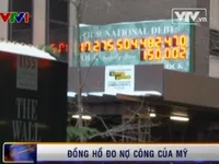 Đồng hồ đo nợ công của Mỹ