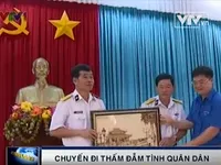 Chuyến đi thấm đượm tình nghĩa quân dân