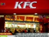 KFC Trung Quốc bán đá viên bẩn hơn… nước bồn cầu