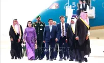 PM arrives in Riyadh, beginning working visit to Saudi Arabia