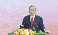 Top leader attends 120th birth anniversary of late Party General Secretary Ha Huy Tap