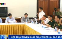 Họp trực tuyến khắc phục thiệt hại bão số 3 tại Quảng Ninh