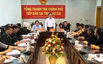 Tổng Thanh tra Chính phủ tiếp công dân tại tỉnh Lào Cai