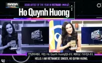 Hồ Quỳnh Hương giật giải “Nghệ sĩ xuất sắc nhất châu Á” tại MAMA 2014
