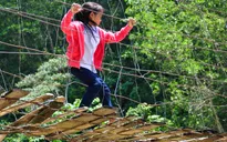 Hiểm họa từ những chiếc cầu treo mục nát ở Quảng Ngãi