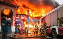 Cháy lớn tại chợ người Việt tại thành phố Kazan