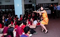 Dự án sân khấu “Tê giác đến trường” đến với học sinh Hà Nội