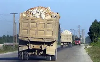 Tăng mức phạt xe quá tải từ 1/1/2015