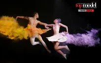 Thí sinh Vietnam's Next Top Model "cận chiến" với bột màu