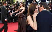 Những khoảnh khắc nồng nàn của cặp đôi Jolie - Pitt