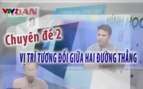 Hướng dẫn bài tập về vị trí tương đối giữa hai đường thẳng