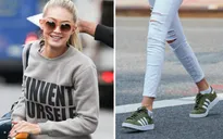 Gigi Hadid - siêu mẫu ‘nghiện’ giày thể thao