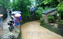 Quảng Ninh: Mưa to, 1 người bị nước cuốn trôi
