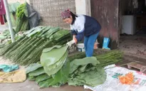 Làng lá dong Tràng Cát tất bật ngày giáp Tết