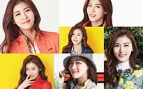 Ha Ji Won tươi trẻ với trang phục đầy màu sắc