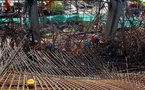 Myanmar: Sập công trình khách sạn, 2 người thiệt mạng