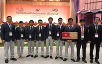 Việt Nam đứng thứ 5/104 nước dự Olympic Toán học quốc tế 2015