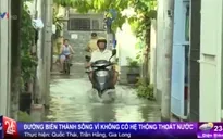 Không mưa, đường vẫn ngập nước tại TP.HCM
