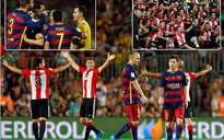 Thua “vỡ mặt” Athletic Bilbao, Barcelona tan mộng ăn 6