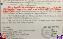 Bất thường đằng sau công văn hướng dẫn dùng thuốc BVTV