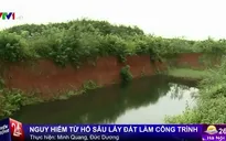 Hiểm họa khôn lường từ các hố công trình