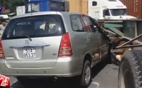 Tai nạn liên hoàn, xa lộ Hà Nội kẹt cứng hàng km