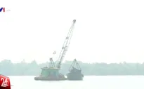 Bắt 3 tàu khai thác cát trái phép trên sông Đồng Nai