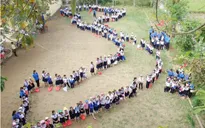 Thừa Thiên - Huế: Học sinh tiểu học xếp hình bản đồ Việt Nam
