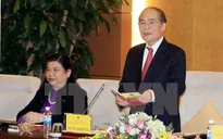 Chủ tịch Quốc hội chủ trì phiên họp Hội đồng bầu cử Quốc gia