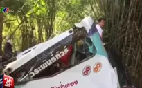 Tai nạn xe bus, ít nhất 10 khách du lịch thiệt mạng tại Thái Lan