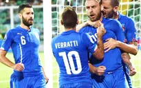 Italy 1-0 Bulgaria: De Rossi ghi bàn, nhận thẻ đỏ, Italy vật vã giành chiến thắng