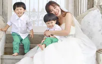 Ngắm hai nhóc tì đáng yêu của MC "Chúng tôi là chiến sĩ"