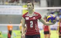 Hoa khôi Âu Hồng Nhung lỡ hẹn VTV Cup 2015