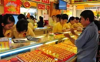 Giá vàng tăng sau 1 tuần liên tục đi xuống