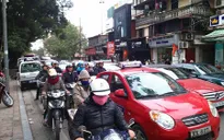 Giao thông Hà Nội căng thẳng những ngày giáp Tết