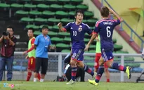 Nakajima nhanh chân ấn định chiến thắng 2-0 cho O.Nhật Bản