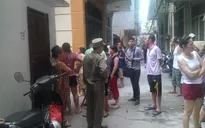 Vụ cháy 5 người chết ở Hà Nội: Do chập điện trước cửa nhà?